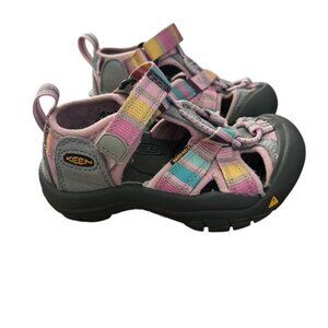 Keen Venice H2 Pink and Multi-Color Stripe Toddler Size 8